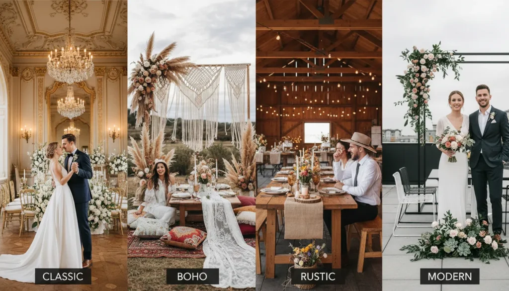 estilos de casamento