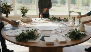 Processo de criação de um casamento do zero