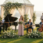 banda para cerimônia de casamento