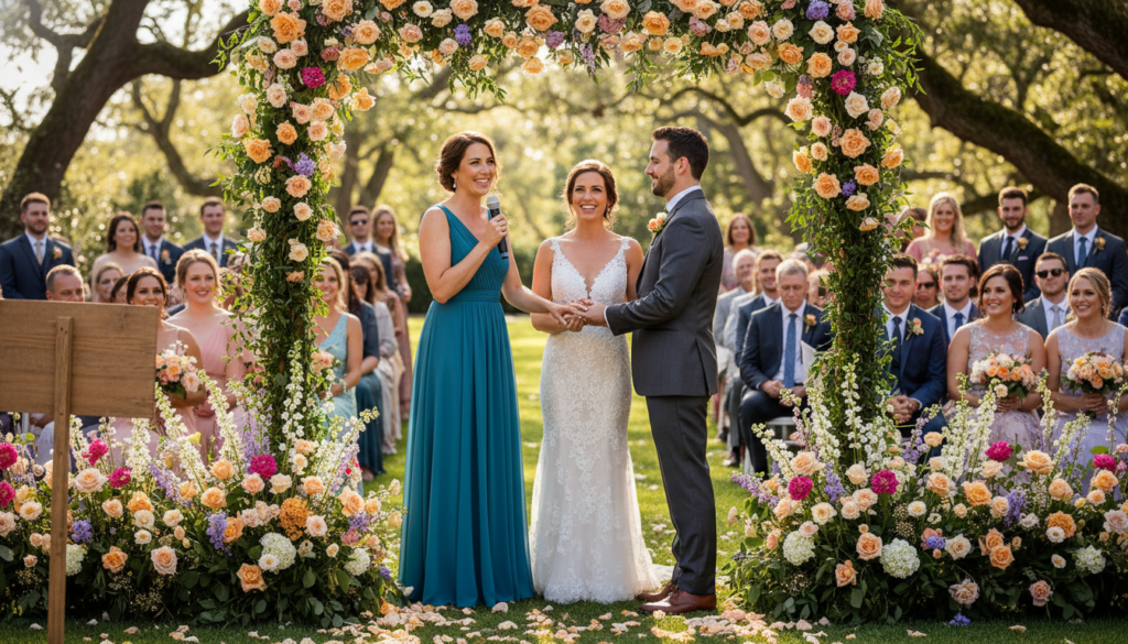 celebrante de casamento