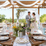 casamento econômico e sofisticado