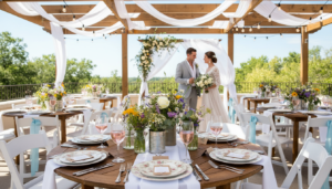 casamento econômico e sofisticado