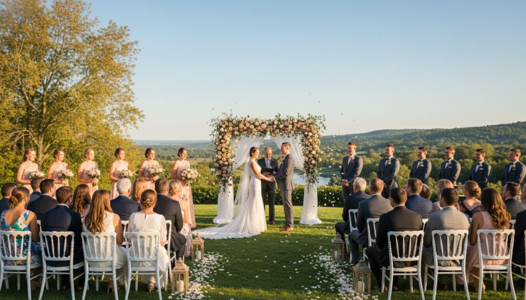 cerimônia ao ar livre