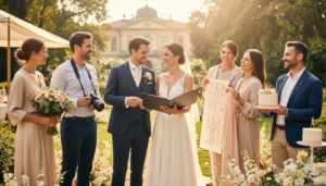 primeiros fornecedores de casamento